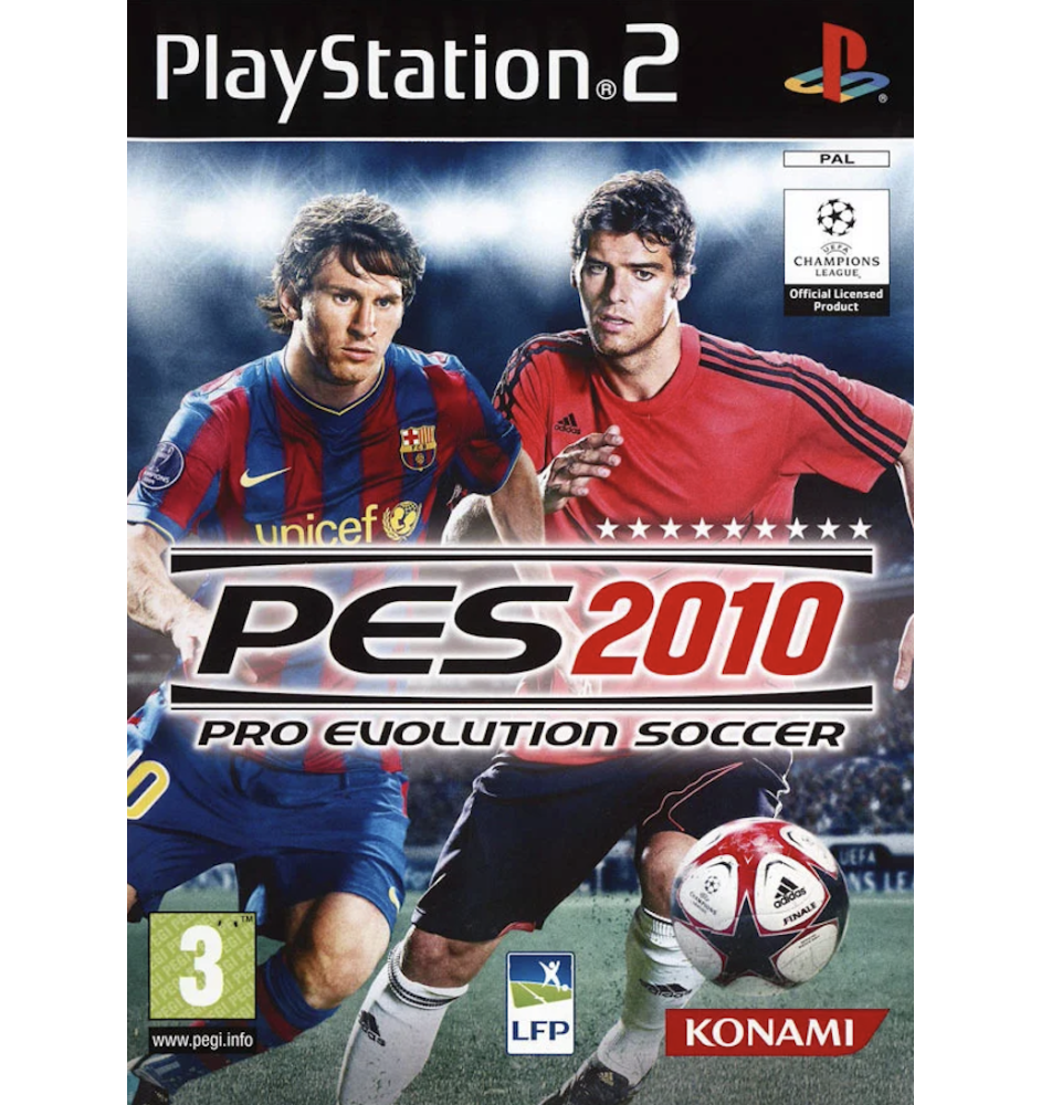 PS2 Pes Pro Evolution Soccer 2010 Cib