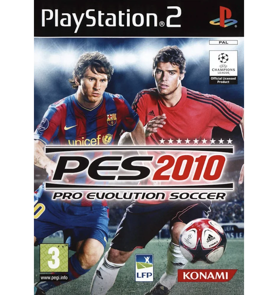 PS2 Pes Pro Evolution Soccer 2010 Cib
