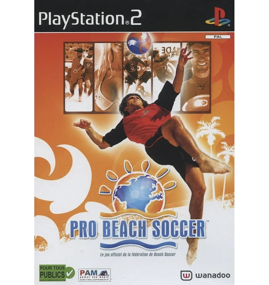 PS2 Pro Beach Soccer Cib