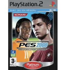 PS2 Pro Evolution Soccer 2008 plat cib