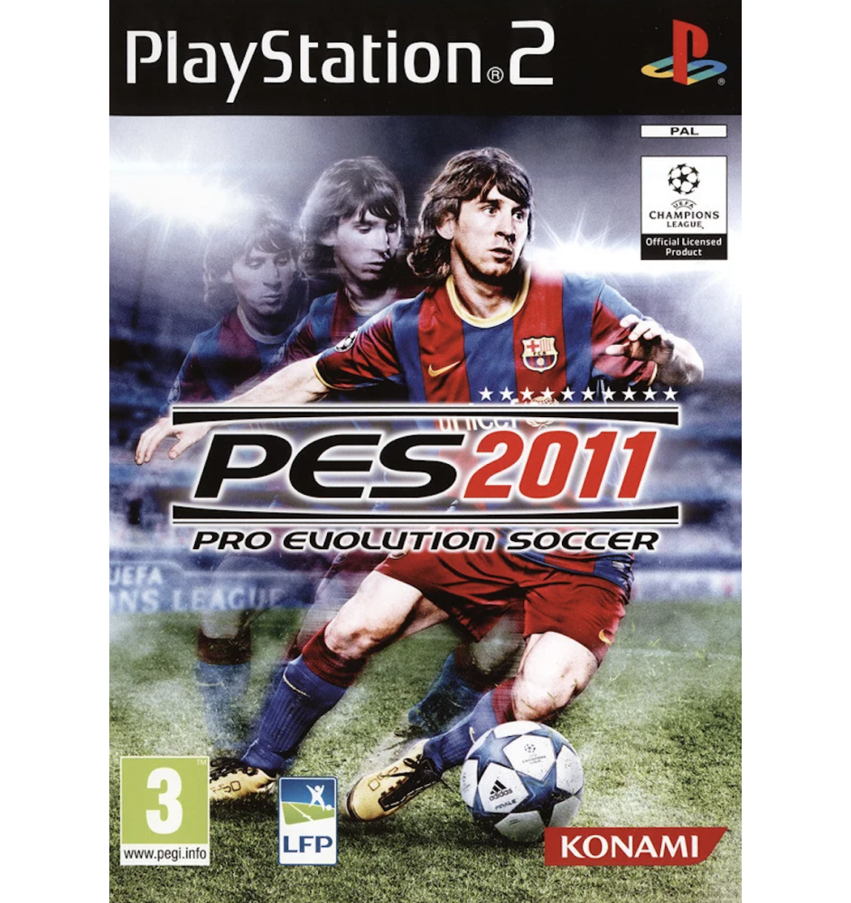 PS2 Pro Evolution Soccer 2011 Cib