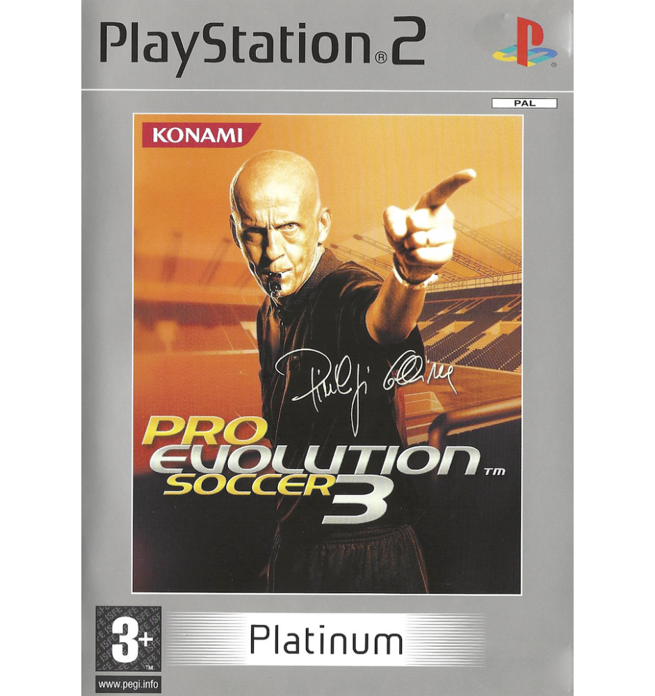 PS2 Pro Evolution Soccer 3 plat Cib