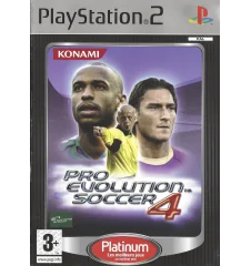 PS2 Pro Evolution Soccer 4 Plat Cib