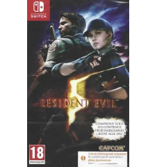 Switch Resident Evil 5 CDT Neuf