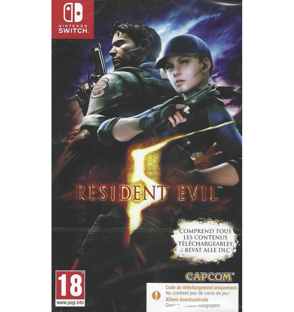 Switch Resident Evil 5 CDT Neuf