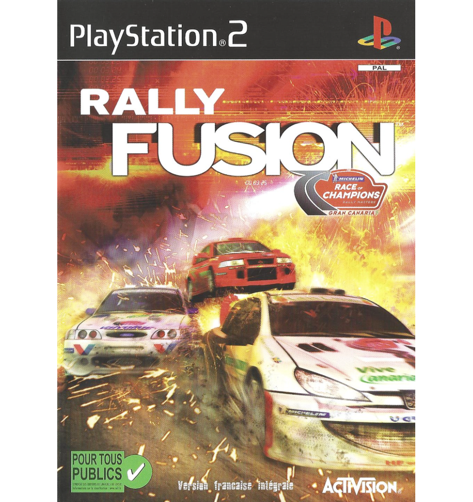 PS2 Rally Fusion race of champion cib