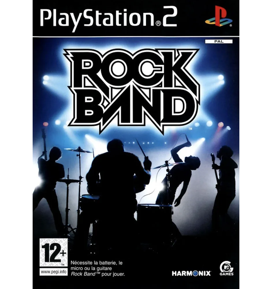 PS2 Rock Band Cib
