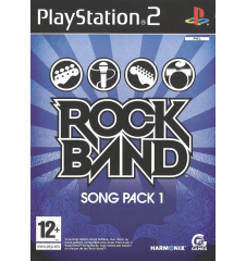 PS2 Rock Band Song Pack 1 Cib