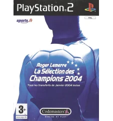 PS2 Roger Lemerre La Sélection Des Champions 2004 Cib