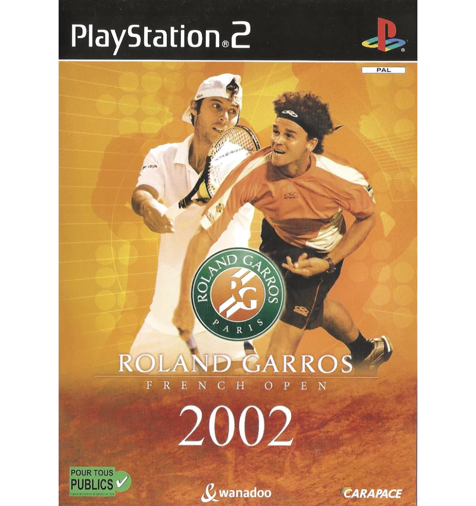 PS2 Roland Garros 2002 Sn