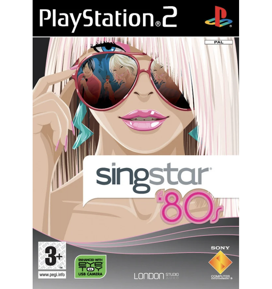 PS2 Singstar 80s Cib