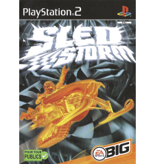PS2 Sled Storm Cib