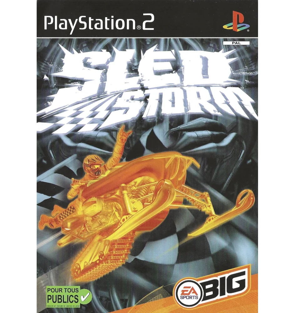 PS2 Sled Storm Cib