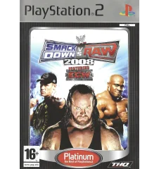 PS2 Smackdown Vs Raw 2008 Plat Cib