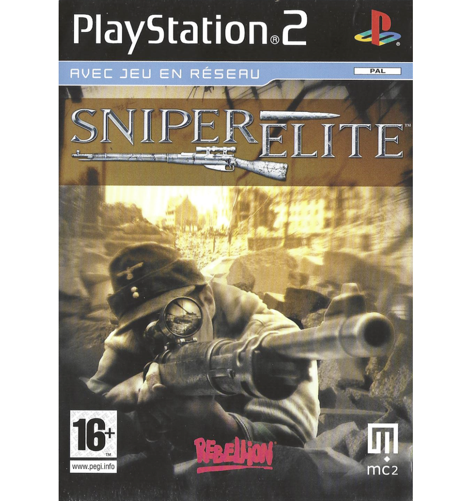 PS2 Sniper Elite Cib