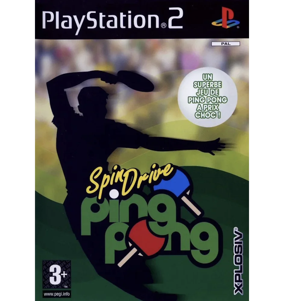 PS2 Spindrive Ping Pong Cib