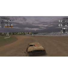 PS2 sprint cars road to Knoxville cib