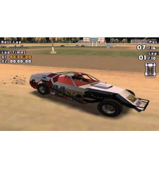 PS2 sprint cars road to Knoxville cib