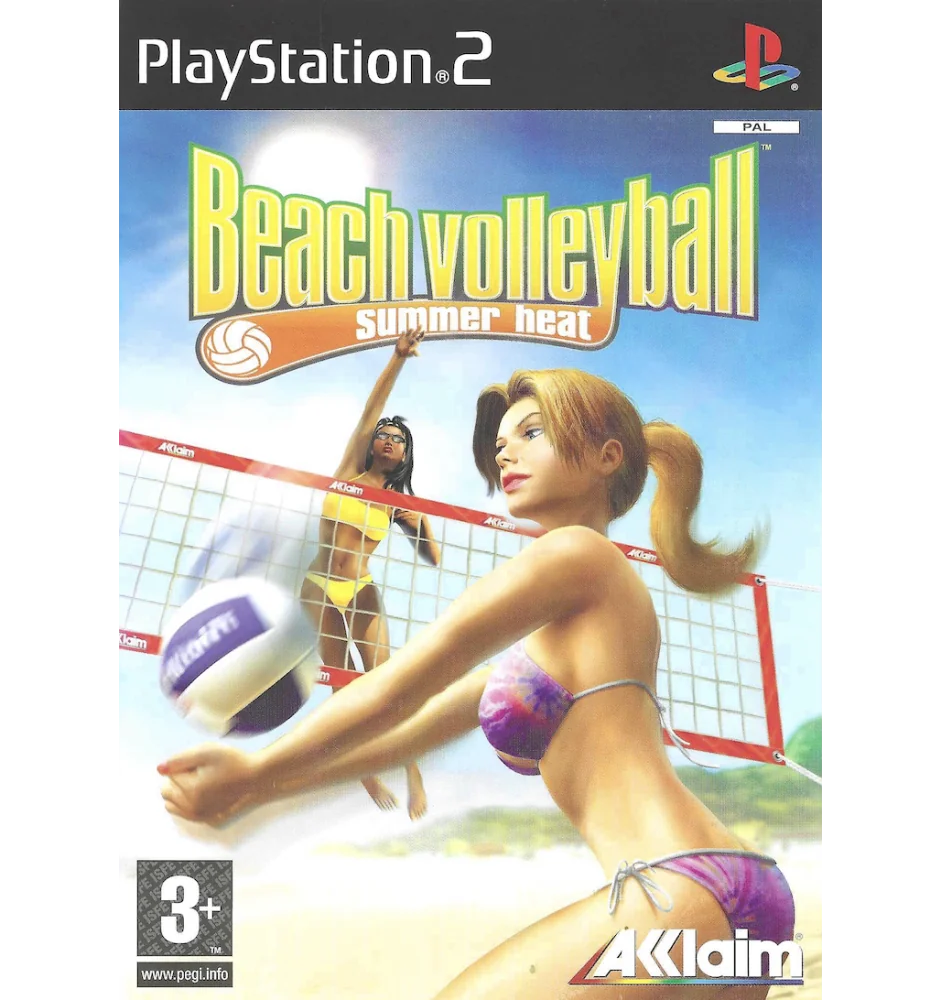 PS2 Summer Heat Beach Volleyball CIB
