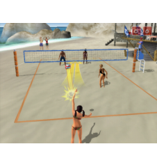 PS2 Summer Heat Beach Volleyball CIB