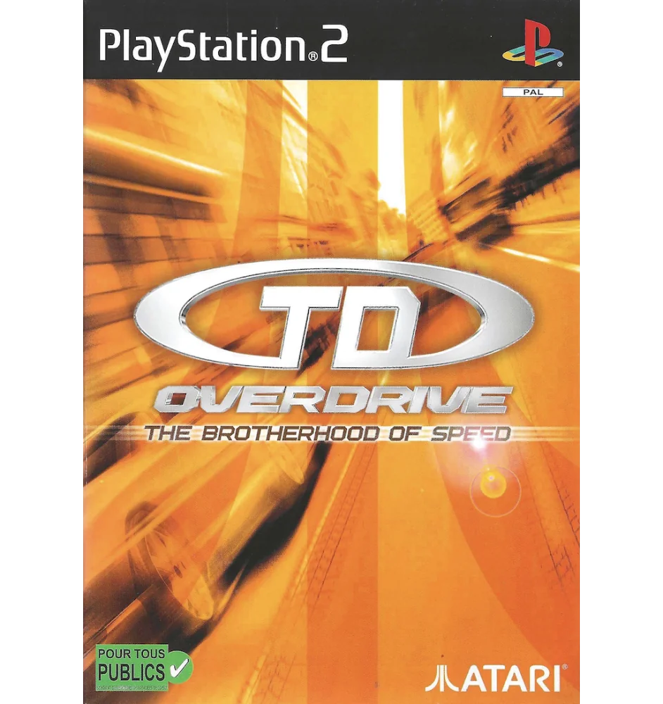 PS2 TD Overdrive Cib