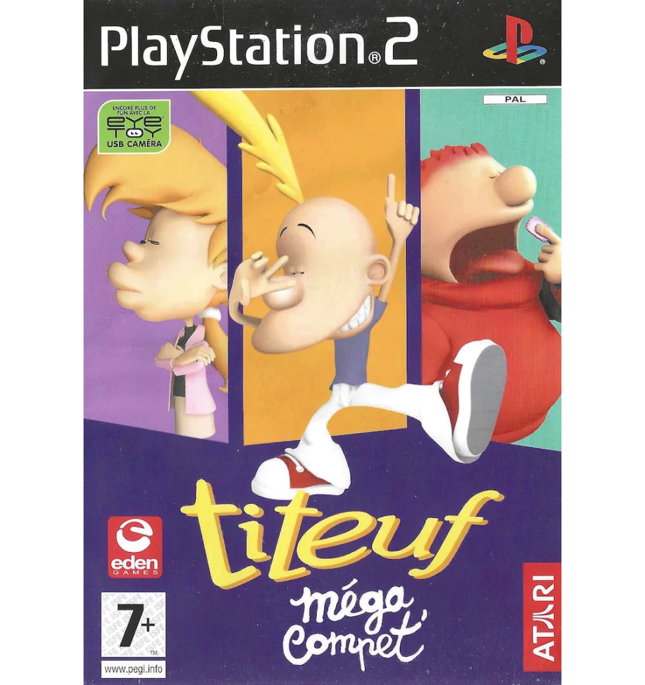 PS2 Titeuf mega-compet cib