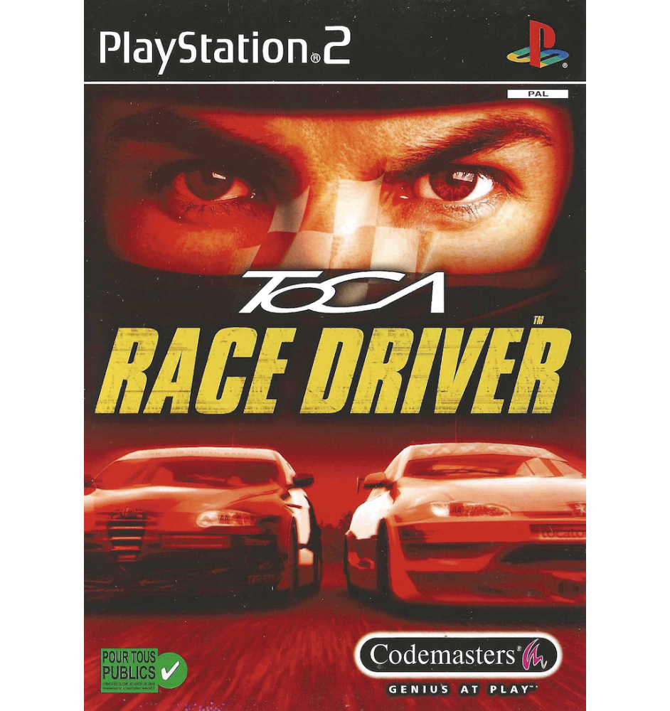 PS2 Toca race driver sn