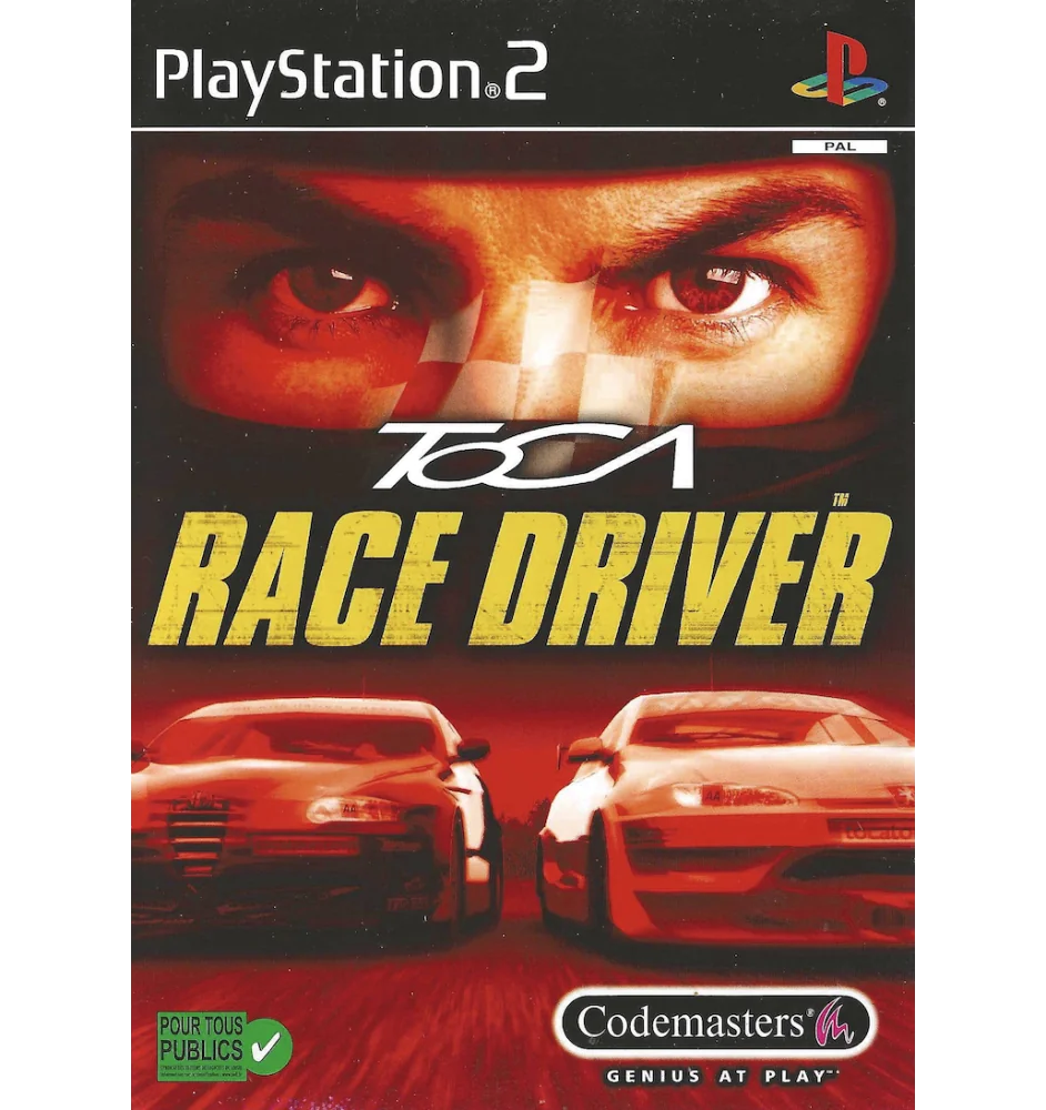 PS2 Toca race driver sn