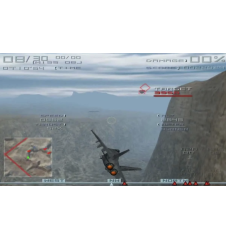 PS2 Top Gun Combat Zones Cib