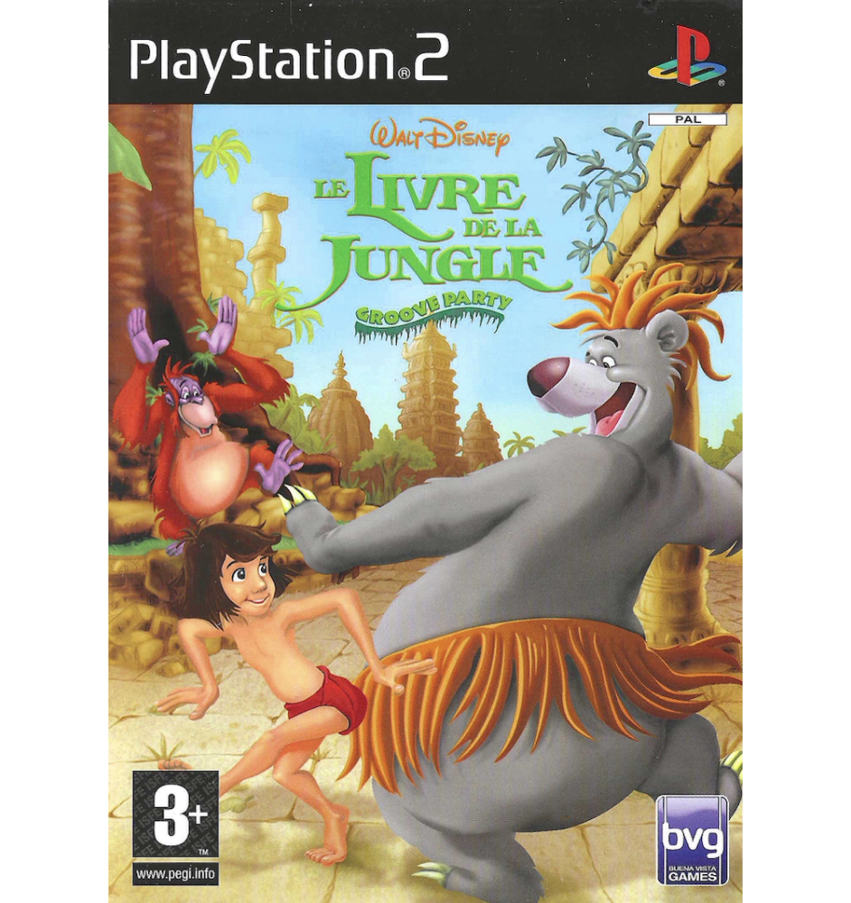 PS2 Walt Disney Le Livre De La Jungle Groove Party Cib