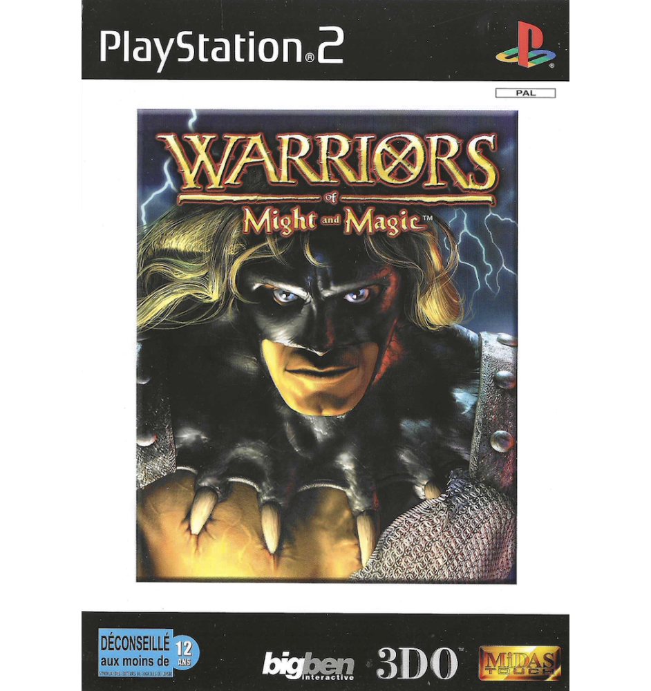 PS2 Warriors Of Might And Magic Cib