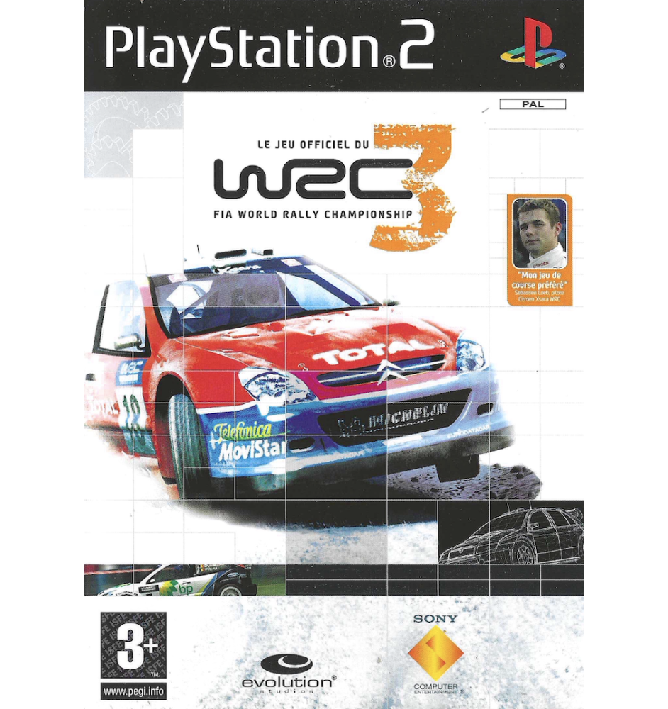 PS2 Wrc 3 World Rally Championship Cib