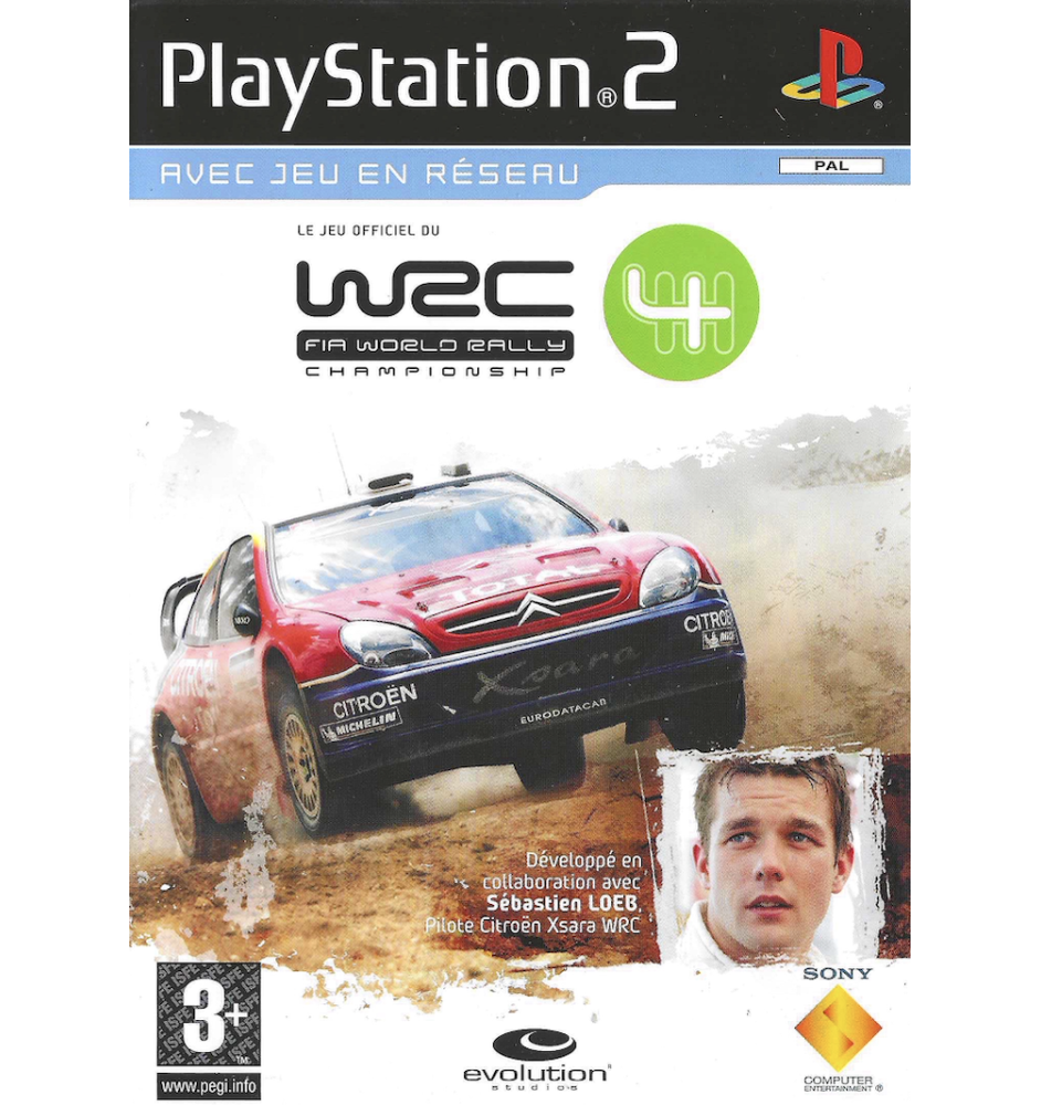 PS2 Wrc 4 World Rally Championship Cib
