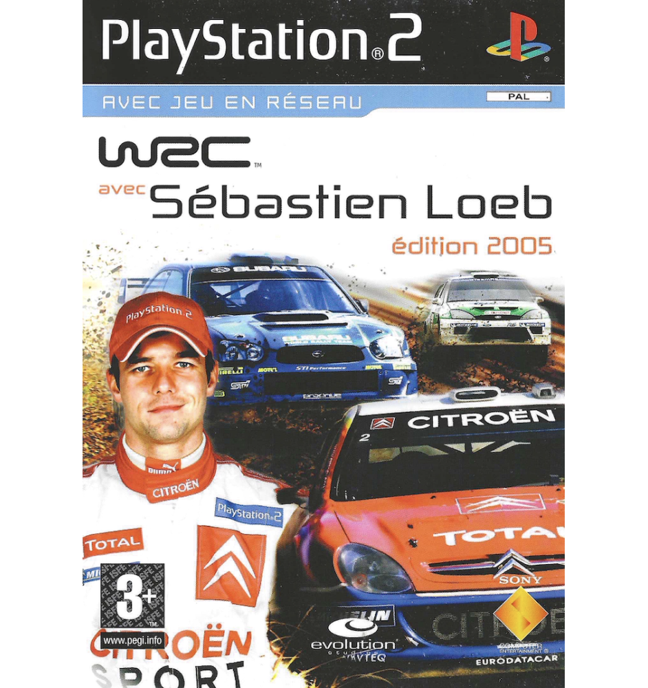 PS2 Wrc Avec Sebastien Loeb Edition 2005 Cib