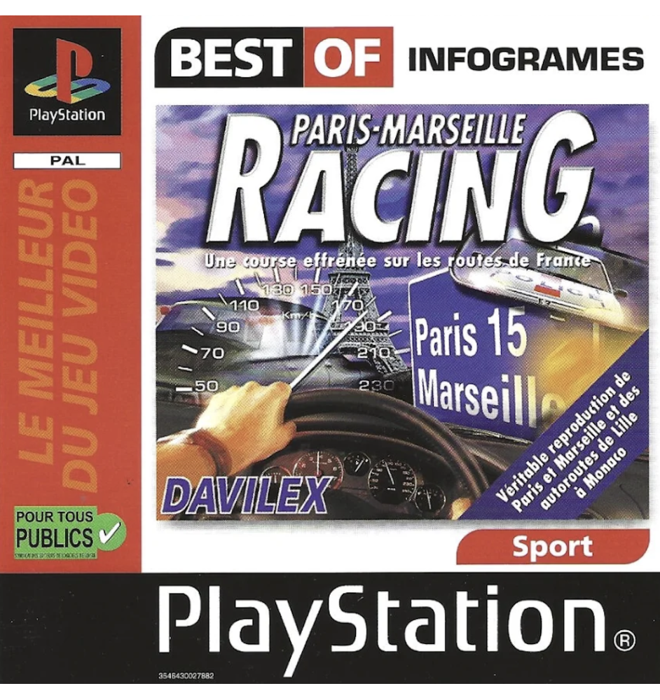 PS1 Best Of Paris Marseille Racing Cib