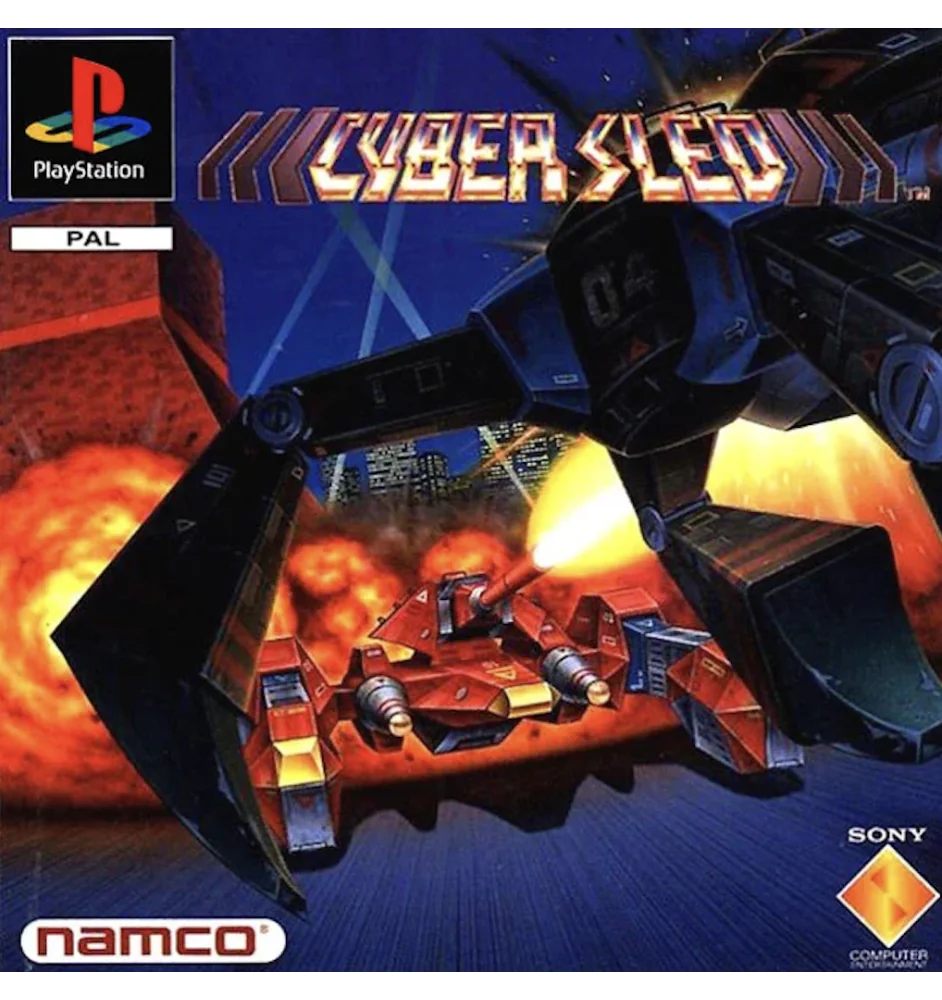 PS1 Cyber sled cib
