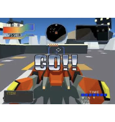 PS1 Cyber sled cib