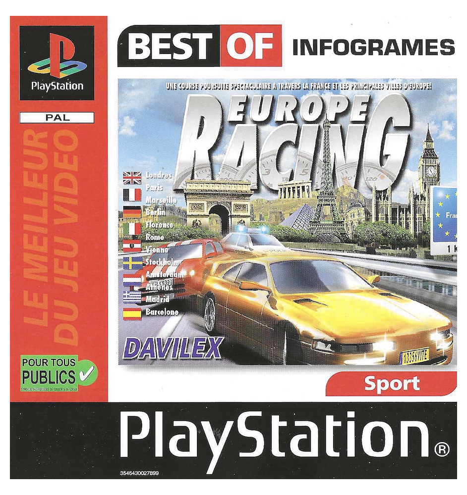 PS1 Europe Racing Best Of Sn
