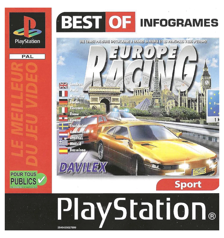 PS1 Europe Racing Best Of Sn