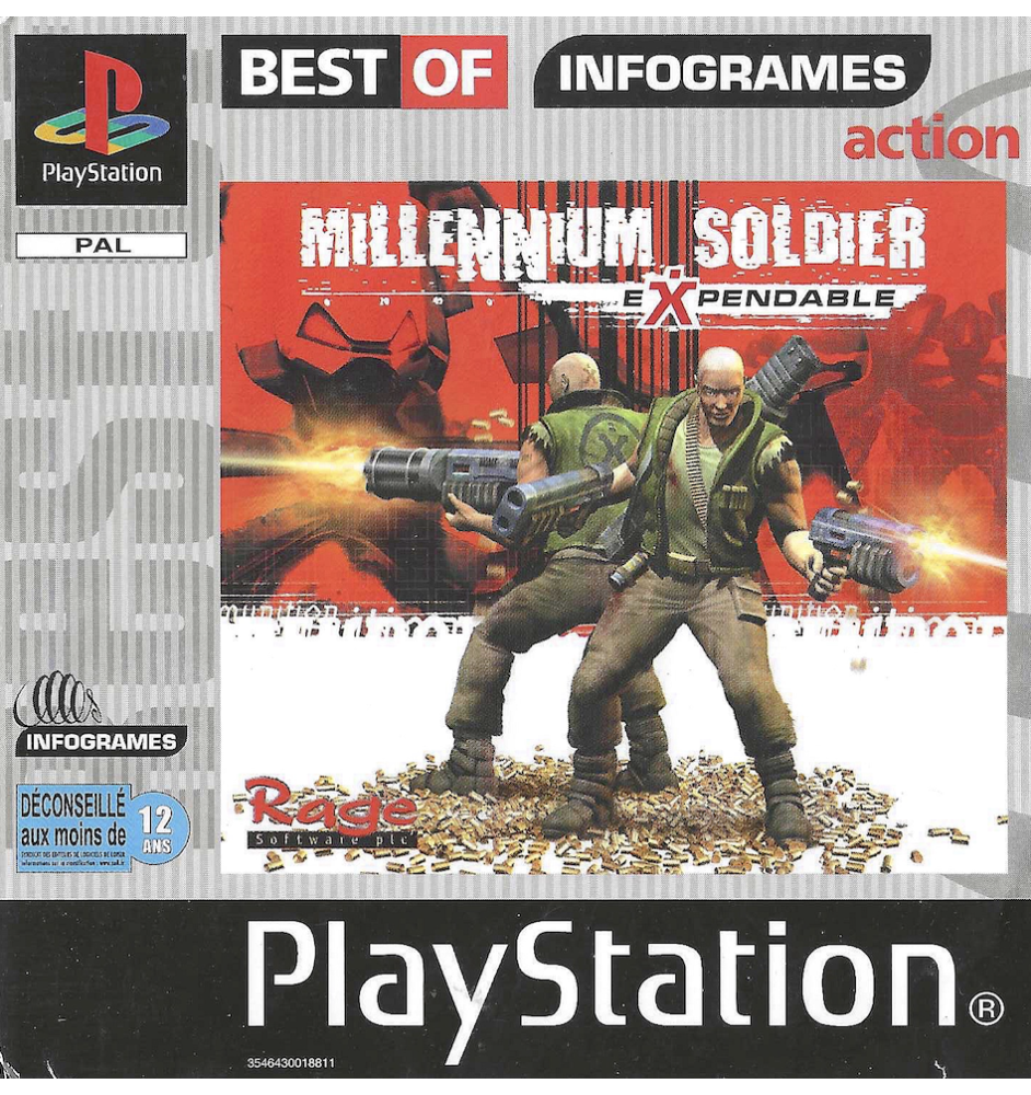 PS1 Millennium Soldier Expendable best of Sn
