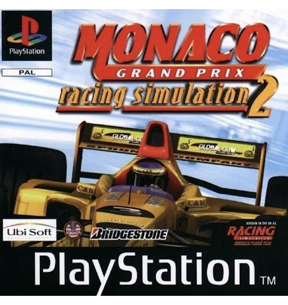 PS1 Monaco Grand Prix Simulation 2 Cib