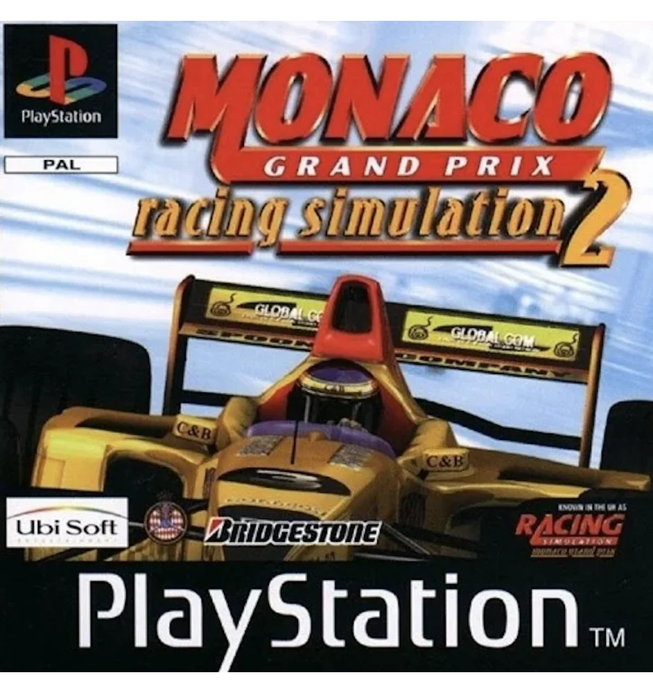 PS1 Monaco Grand Prix Simulation 2 Cib