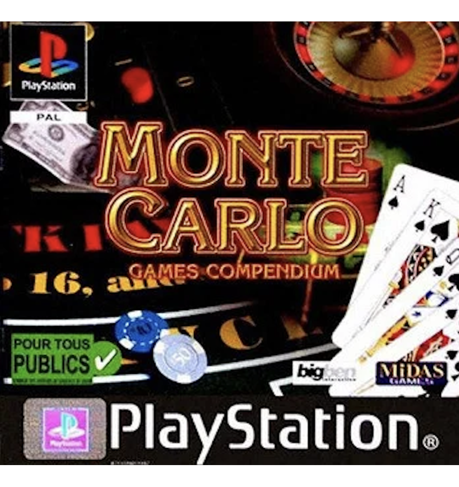 PS1 Monte Carlos Games Compendium Cib