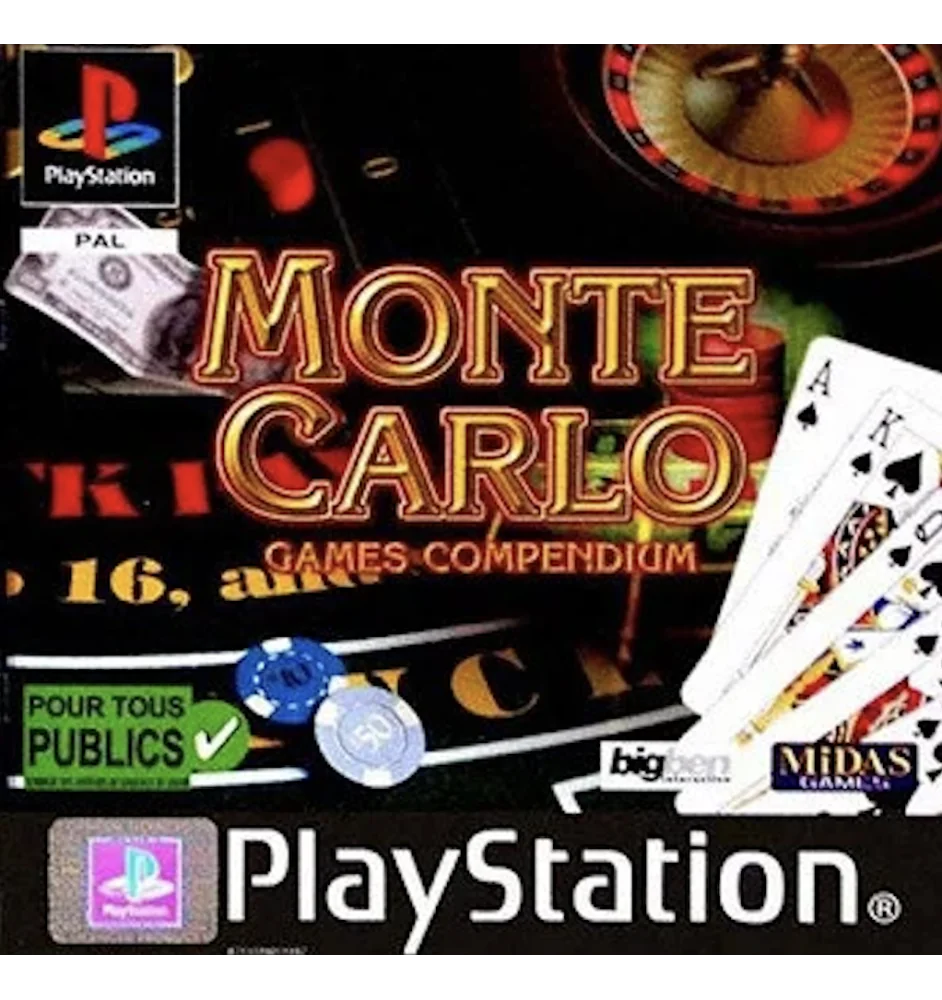PS1 Monte Carlos Games Compendium Cib