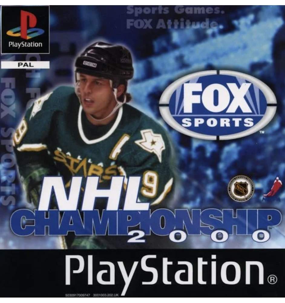 PS1 NHL Championship 2000 Cib