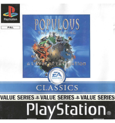 PS1 Populous The Beginning Cib