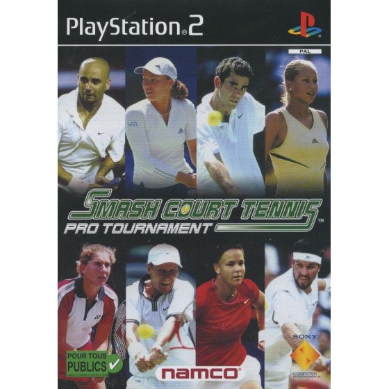 PS2 Smash Court Tennis Pro Tournament Cib