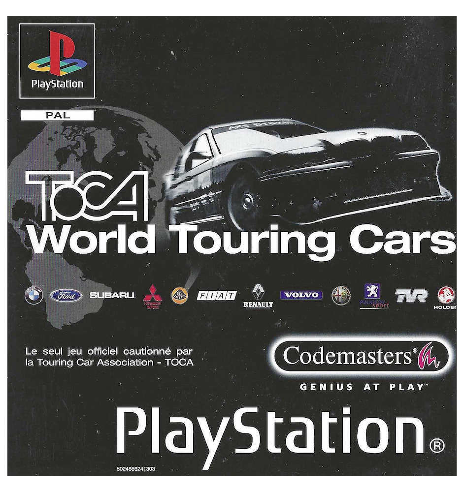 PS1 Toca World Touring Cars Cib