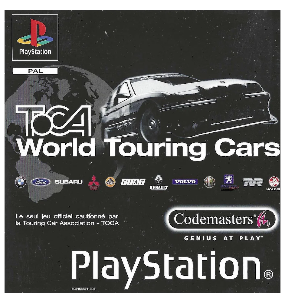 PS1 Toca World Touring Cars Cib