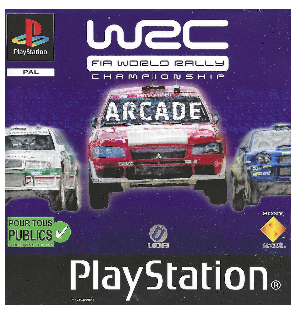 PS1 Wrc Arcade World Rally Championship Cib